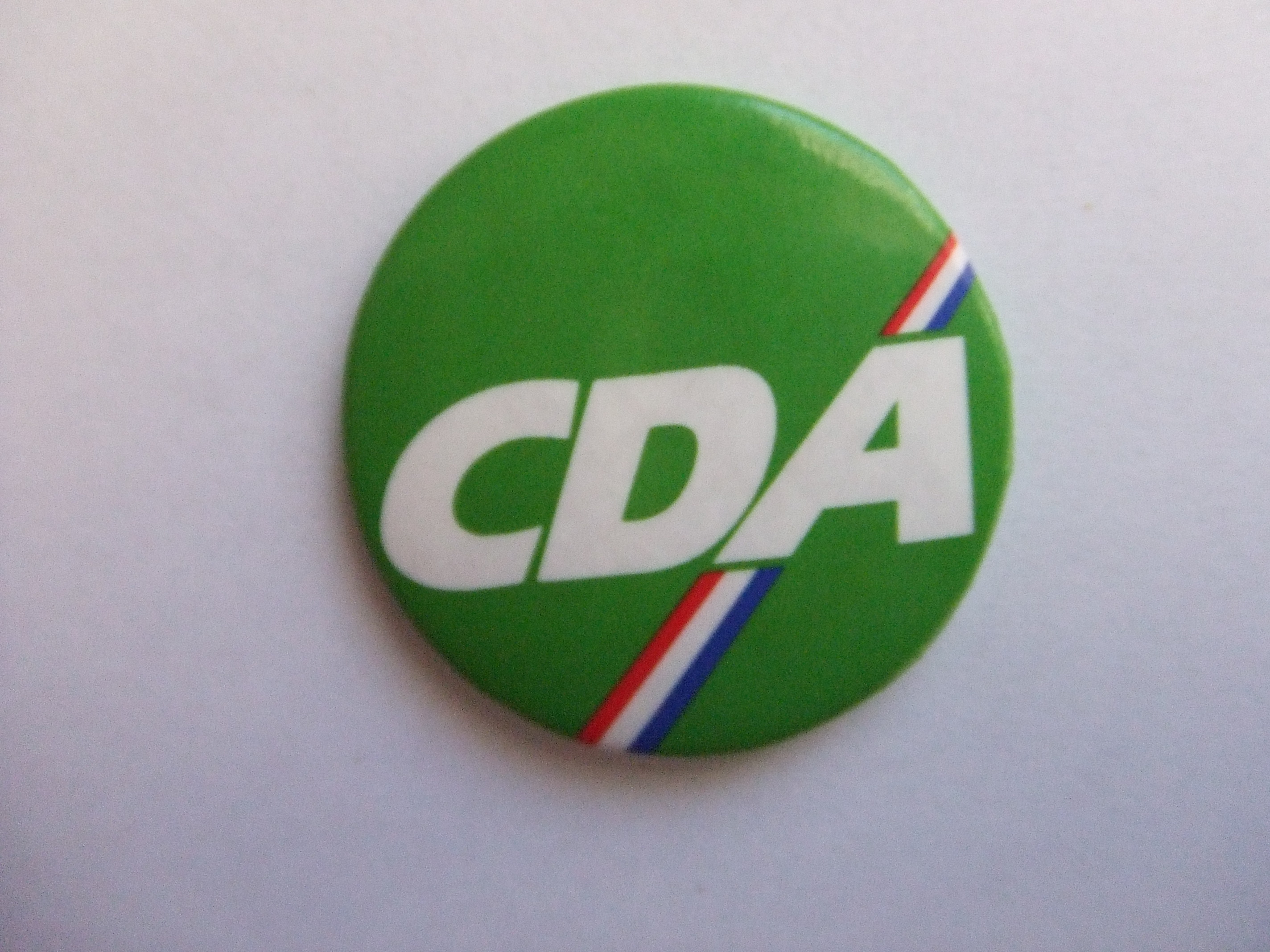 CDA politiek button